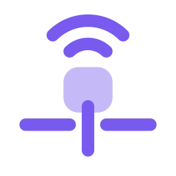 Soil sensor icon, Flat style
