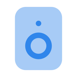 Speaker icon, Flat style