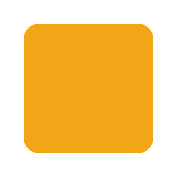 Square icon, Flat style