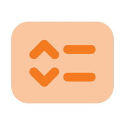 Stock ticker icon, Flat style