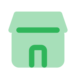 Store icon, Flat style