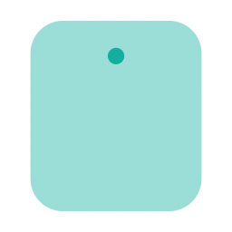 Tablet icon, Flat style