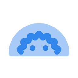 Taco icon, Flat style