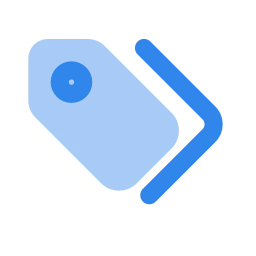 Tags icon, Flat style