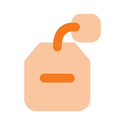 Teabag icon, Flat style