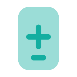 Telehealth icon, Flat style