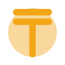 Tenge sign icon, Flat style