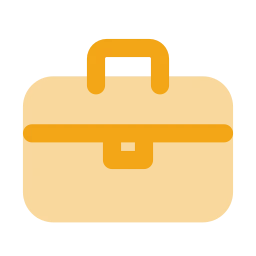 Toolbox icon, Flat style