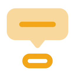 Tooltip icon, Flat style