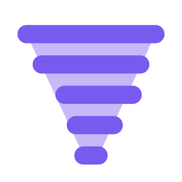 Tornado icon, Flat style