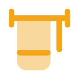 Towel icon, Flat style