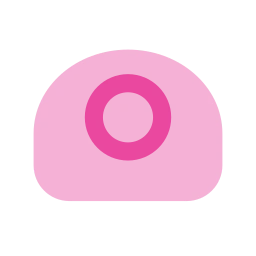 Trackball icon, Flat style