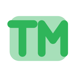 Trademark icon, Flat style