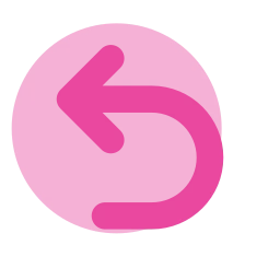 Undo icon, Flat style