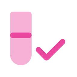 Unit test icon, Flat style