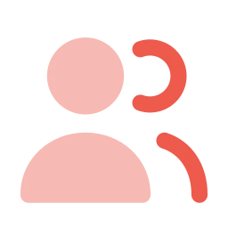 Users icon, Flat style