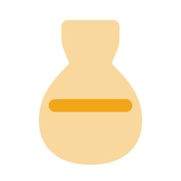 Vase icon, Flat style