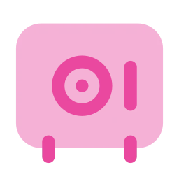 Vault icon, Flat style