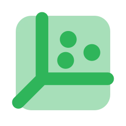 Vector embedding icon, Flat style