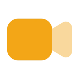 Video camera icon, Flat style