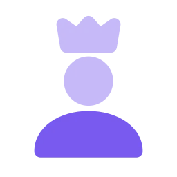 Vip member icon, Flat style