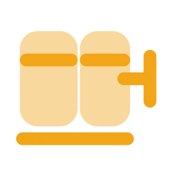Vise icon, Flat style