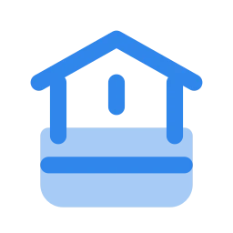 Water well icon, Flat style