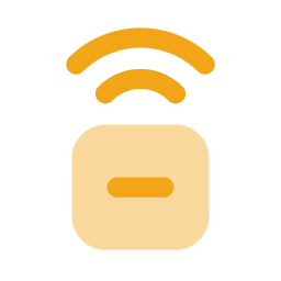Wifi extender icon, Flat style