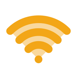 Wifi icon, Flat style