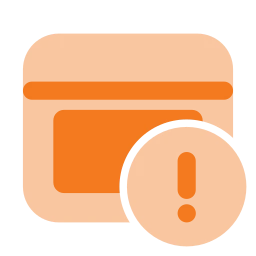 Window alert icon, Flat style