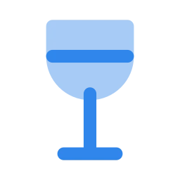 Wine icon, Flat style