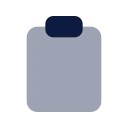 Clipboard icon, Imprint style