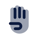 Count four icon, Imprint style
