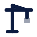 Crane icon, Imprint style