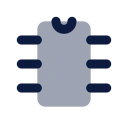 Integrated circuit icon, Imprint style