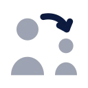 Mentorship icon, Imprint style
