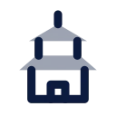 Pagoda icon, Imprint style