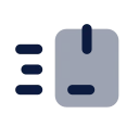 Parcel express icon, Imprint style
