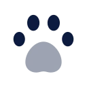 Paw icon, Imprint style