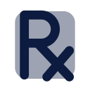 Prescription icon, Imprint style