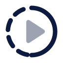 Slow motion icon, Imprint style