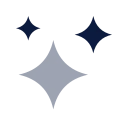 Sparkles icon, Imprint style