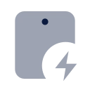 Tablet bolt icon, Imprint style