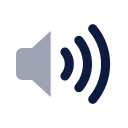 Volume high icon, Imprint style