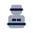 Water cooler icon, Imprint style