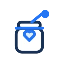 Baby food jar icon, Jass style