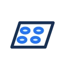 Baking tray icon, Jass style