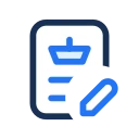 Bill of lading edit icon, Jass style