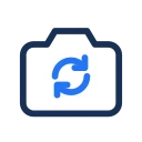 Camera rotate icon, Jass style