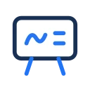 Chalkboard icon, Jass style